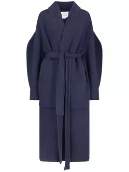 Двубортное пальто Сара SA SU PHI, синий