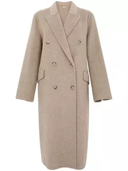 Двубортное пальто Seventy, нейтральный цвет