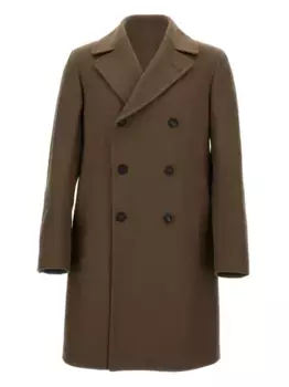 Двубортное пальто TAGLIATORE, коричневый