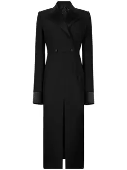 Двубортное платье миди DOLCE & GABBANA, черный
