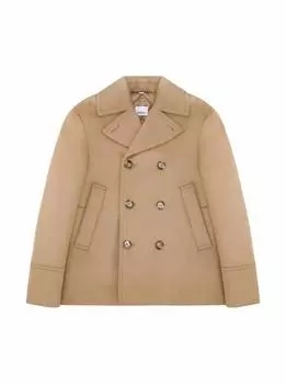 Двубортное шерстяное пальто Burberry