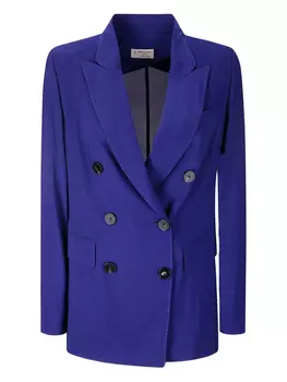 Двубортный блейзер Alberto Biani, синий