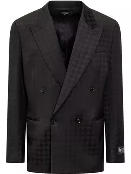 Двубортный блейзер AMIRI, черный