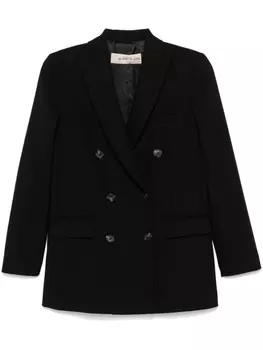 Двубортный блейзер Blanca Vita, черный