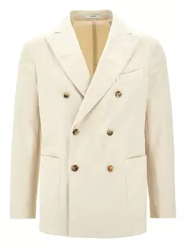 Двубортный блейзер Boglioli, нейтральный