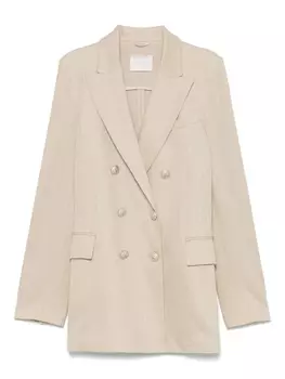 Двубортный блейзер Circolo 1901, нейтральный