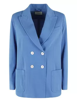 Двубортный блейзер Circolo 1901, синий