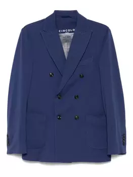 Двубортный блейзер Circolo 1901, синий