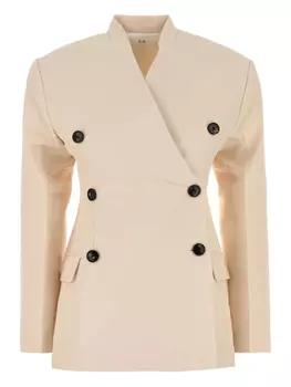 Двубортный блейзер Co, нейтральный