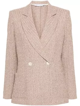 Двубортный блейзер Harris Wharf London, коричневый