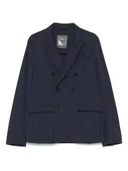 Двубортный блейзер Herno, синий