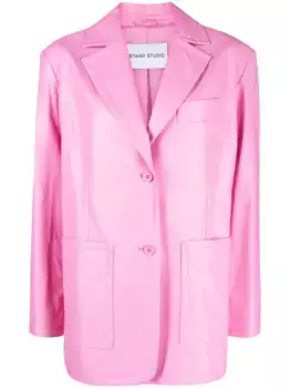 Двубортный блейзер Keeva STAND STUDIO, розовый