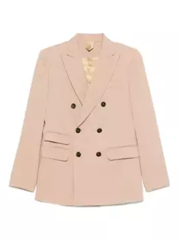 Двубортный блейзер MAX MARA, нейтральный