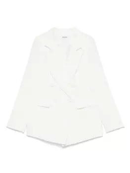 Двубортный блейзер Miss Grant Kids, белый