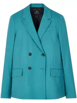 Двубортный блейзер PS Paul Smith, синий