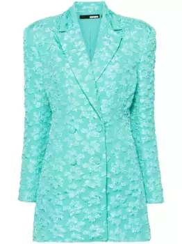 Двубортный блейзер ROTATE BIRGER CHRISTENSEN, зеленый