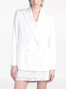 Двубортный блейзер Simkhai, белый