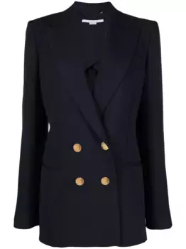 Двубортный блейзер STELLA MCCARTNEY, синий