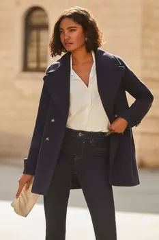 Двубортный бушлат Friends Like These, синий