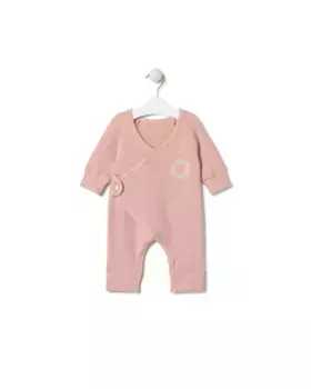 Двубортный комбинезон в мягком цвете пике Tous, цвет Rosa