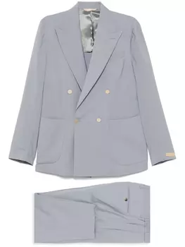 Двубортный костюм Briglia 1949 года, серый