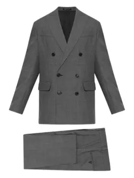 Двубортный костюм DSQUARED2, серый