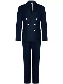 Двубортный костюм FRANZESE COLLECTION, синий