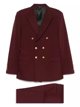 Двубортный костюм Reveres 1949, красный