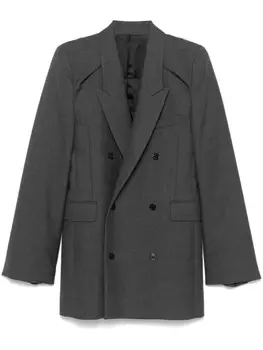 Двубортный пиджак ALAINPAUL, серый