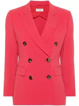 Двубортный пиджак Alberto Biani, розовый