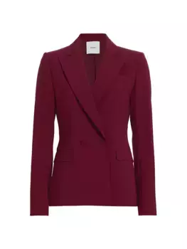 Двубортный пиджак Arken Aknvas, цвет bordeaux