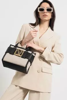 Двубортный пиджак Armani Exchange, бежевый