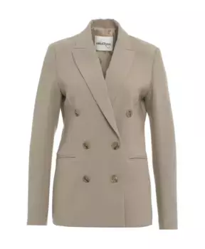 Двубортный пиджак AW24 Ottod'Ame, серый