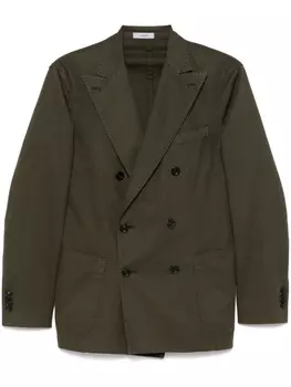 Двубортный пиджак Boglioli, зеленый