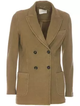 Двубортный пиджак Circolo 1901, зеленый