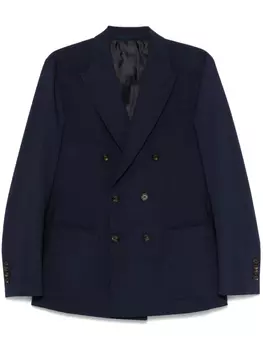 Двубортный пиджак Eleventy, синий