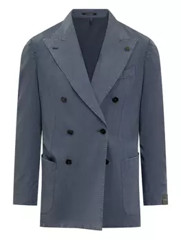 Двубортный пиджак Gabriele Pasini, синий