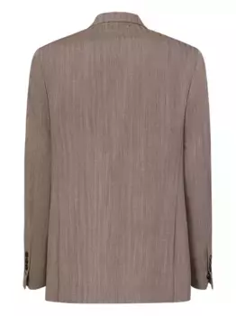 Двубортный пиджак GOLDEN GOOSE, коричневый