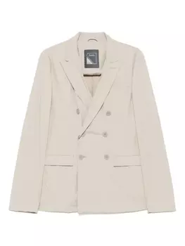 Двубортный пиджак Herno, нейтральный