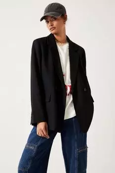 Двубортный пиджак Hush, черный