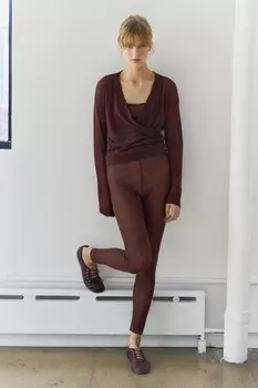 Двубортный пиджак из 100% шерсти ZARA, коричневый