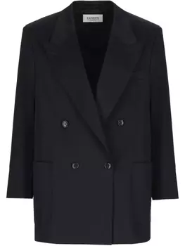 Двубортный пиджак Laneus, черный