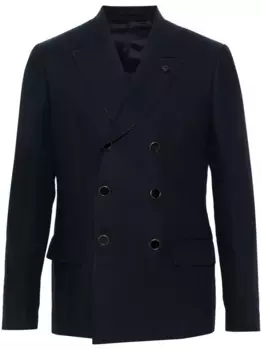 Двубортный пиджак Lardini, синий