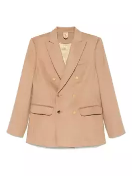 Двубортный пиджак MAX MARA, нейтральный