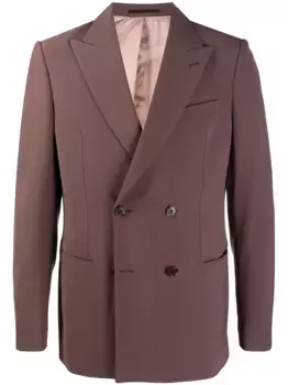 Двубортный пиджак Nanushka, розовый