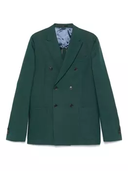 Двубортный пиджак Paul Smith, зеленый