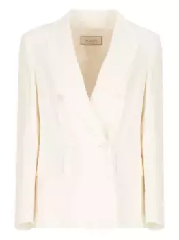 Двубортный пиджак Peserico, белый
