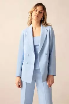 Двубортный пиджак Ro&Zo, синий