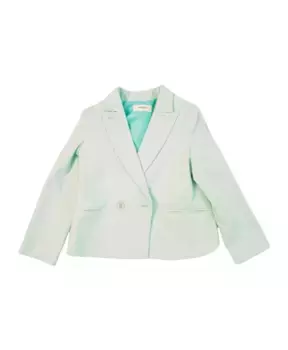 Двубортный пиджак с вырезом Vicolo, зеленый