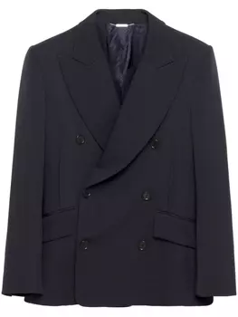 Двубортный пиджак Tyson Simkhai, черный